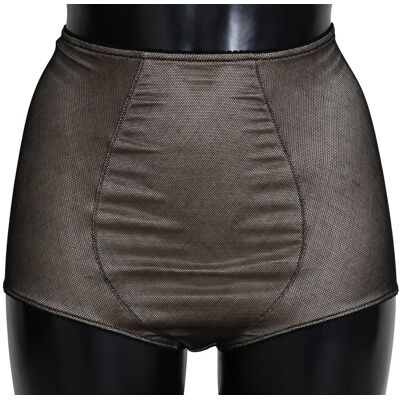 Dolce & Gabbana Dames Ondergoed Beige Met Zwart Net XS Dolce & Gabbana Dames Ondergoed Beige Met Zwart Net XS