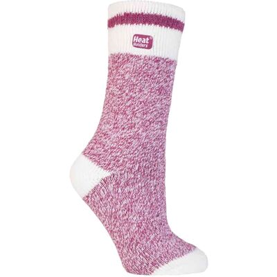 Heat Holders Vrouwelijke Gebreide Thermo Sokken - Roze - Winter Warm Sokken Heat Holders Vrouwelijke Gebreide Thermo Sokken - Roze - Winter Warm Sokken