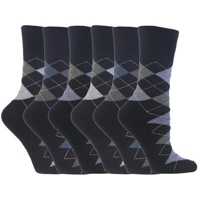 Gentle Grip 6 paar sokken zonder elastiek damessokken met zachte grip - LGG41 37 - 42 Gentle Grip 6 paar sokken zonder elastiek damessokken met zachte grip - LGG41 37 - 42