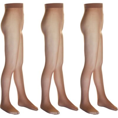 Vignoni Ondoorzichtige panty Pack- 3 40 deniers 4-6J / 104-116cm Vignoni Ondoorzichtige panty Pack- 3 40 deniers 4-6J / 104-116cm