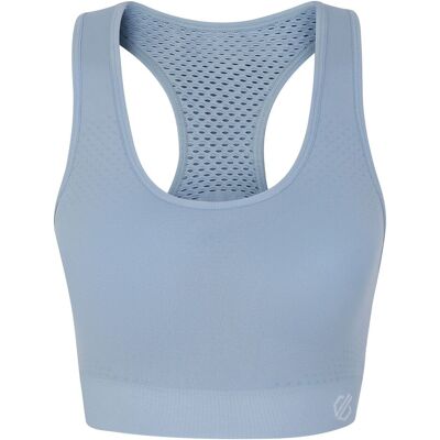 Dare 2b Vrouwen/dames Dont Sweat It Sportbeha (Regenachtig Blauw) L Dare 2b Vrouwen/dames Dont Sweat It Sportbeha (Regenachtig Blauw) L