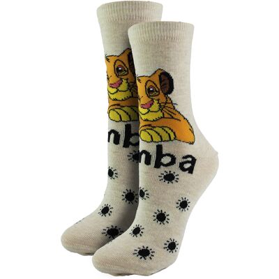 Dames Disney Simba Sokken Trendy Lion King Sokken Disney Cadeaus voor Haar - Simba 37 - 42 Dames Disney Simba Sokken Trendy Lion King Sokken Disney Cadeaus voor Haar - Simba 37 - 42