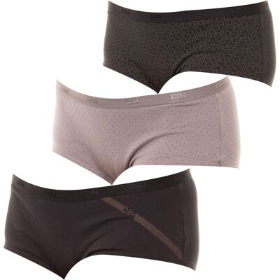 Dim Pack-3 Lot New York Culottes mit Innenfutter D4C20 Frau S Dim Pack-3 Lot New York Culottes mit Innenfutter D4C20 Frau S