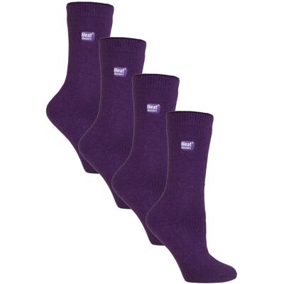 Heat Holders Ultra Lite - 4 Paar Multipack Dames Thermosokken Ultra Dunne Warme Sokken voor Kousen in de Winter - Paars 37 - 42 Heat Holders Ultra Lite - 4 Paar Multipack Dames Thermosokken Ultra Dunne Warme Sokken voor Kousen in de Winter - Paars 37 - 42