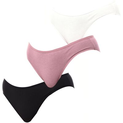 Kisses&Love 3-pack katoenen damesslip KL10000 L/XL Kisses&Love 3-pack katoenen damesslip KL10000 L/XL