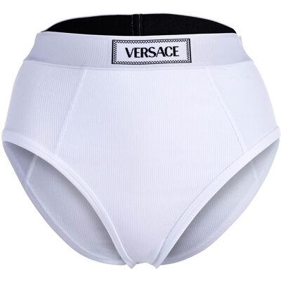 Versace Highleg Rib - Katoen Rib Elastische Canet Brief 2XL Versace Highleg Rib - Katoen Rib Elastische Canet Brief 2XL