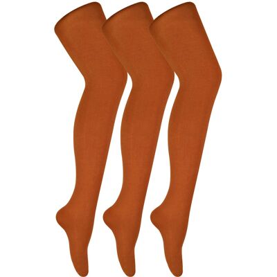 Sock Snob 3 paar dames gekleurde ondoorzichtige 80 denier panty's - Pottenbakkersklei L Sock Snob 3 paar dames gekleurde ondoorzichtige 80 denier panty's - Pottenbakkersklei L
