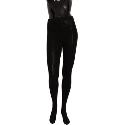 Dolce & Gabbana Zwarte wollen stretch panty kousen voor dames One Size Dolce & Gabbana Zwarte wollen stretch panty kousen voor dames One Size