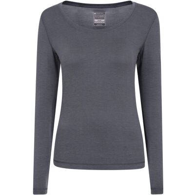 Mountain Warehouse Dames/Dames Keep The Heat Thermo Top (Donkergrijs) 38 Mountain Warehouse Dames/Dames Keep The Heat Thermo Top (Donkergrijs) 38