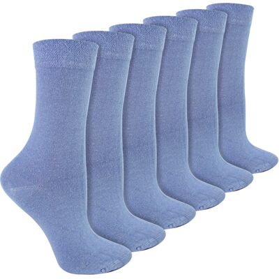 Sock Snob Dames 6-pack Sokken van Bamboe en Merinowol Blend 37 - 42 Sock Snob Dames 6-pack Sokken van Bamboe en Merinowol Blend 37 - 42