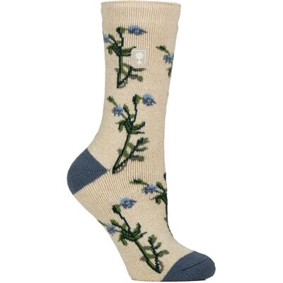 Heat Holders Dames Thermosokken Dunne Flanel Patroon Sokken 37 - 42 Heat Holders Dames Thermosokken Dunne Flanel Patroon Sokken 37 - 42
