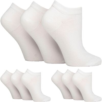 IOMI 9-Pack Dames Diabetische Trainingssokken Brede Enkelsokken voor Opgezette Voeten 37 - 42 IOMI 9-Pack Dames Diabetische Trainingssokken Brede Enkelsokken voor Opgezette Voeten 37 - 42