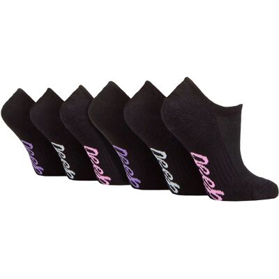 Jeep Dames 6-pack Bamboe Geen-Show Sokken Onzichtbare Sokken met Hiel Grip 37 - 42 Jeep Dames 6-pack Bamboe Geen-Show Sokken Onzichtbare Sokken met Hiel Grip 37 - 42