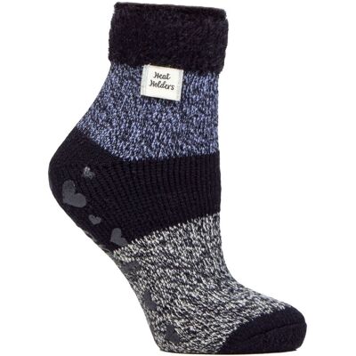 Heat Holders Dames Knuffelige Fluffy Slippersokken met Veer Top 37 - 42 Heat Holders Dames Knuffelige Fluffy Slippersokken met Veer Top 37 - 42