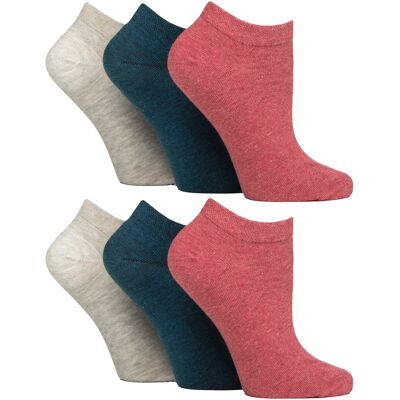 Gentle Grip 6-Pack Diabetische Trainer Sokken voor Vrouwen Extra Brede Enkelsokken 37 - 42 Gentle Grip 6-Pack Diabetische Trainer Sokken voor Vrouwen Extra Brede Enkelsokken 37 - 42