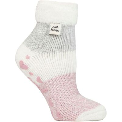 Heat Holders Dames Knuffelige Fluffy Slippersokken met Veer Top 37 - 42 Heat Holders Dames Knuffelige Fluffy Slippersokken met Veer Top 37 - 42