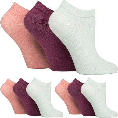 IOMI 9-Pack Dames Diabetessokken Brede EnkelSokken voor Opgezette Voeten 37 - 42 IOMI 9-Pack Dames Diabetessokken Brede EnkelSokken voor Opgezette Voeten 37 - 42