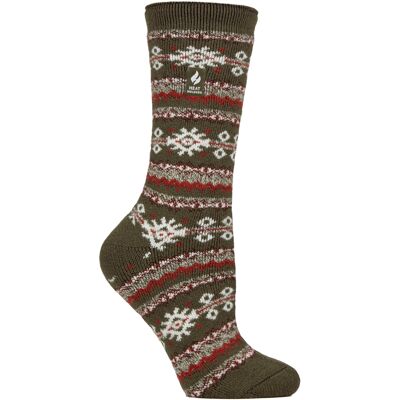 Heat Holders Dames Thermo Lite Patroon Sokken voor de Winter 37 - 42 Heat Holders Dames Thermo Lite Patroon Sokken voor de Winter 37 - 42