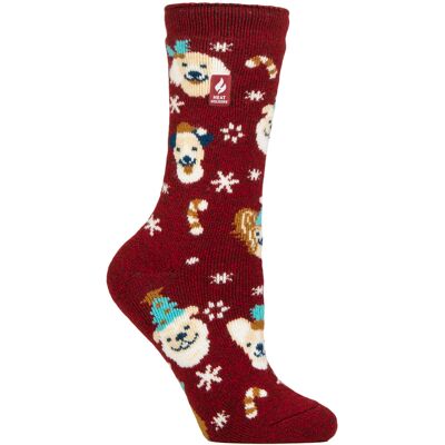 Heat Holders Dames Lite Thermische Kerst Novelty Patroon Sokken 37 - 42 Heat Holders Dames Lite Thermische Kerst Novelty Patroon Sokken 37 - 42