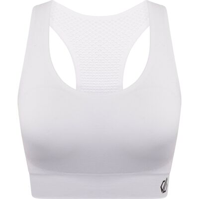 Dare 2B Dames/Dames Dont Sweat It II Sportbeha (Wit) 2XL Dare 2B Dames/Dames Dont Sweat It II Sportbeha (Wit) 2XL