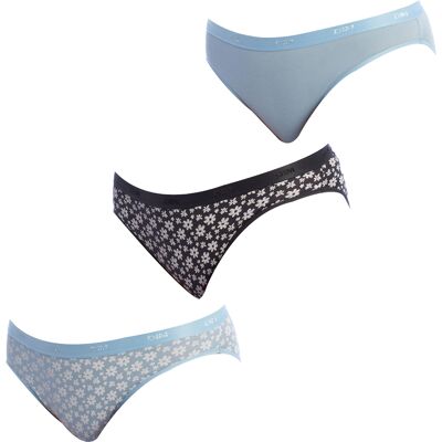 Dim Pack-3 Stretch Katoenen Slip D4C17 voor dames S Dim Pack-3 Stretch Katoenen Slip D4C17 voor dames S