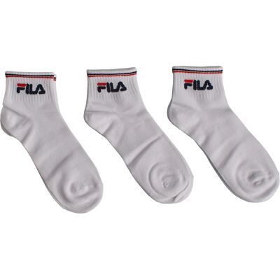 Fila Pack-3 Kwart Bamboosokken F5505 voor Mannen en Vrouwen 40 - 42 Fila Pack-3 Kwart Bamboosokken F5505 voor Mannen en Vrouwen 40 - 42