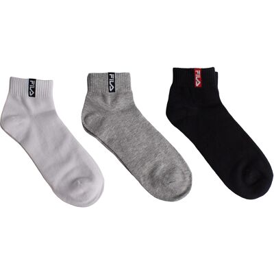 Fila Pakket van 3 Bamboe Enkelsokken F5509 voor Mannen 40 - 42 Fila Pakket van 3 Bamboe Enkelsokken F5509 voor Mannen 40 - 42