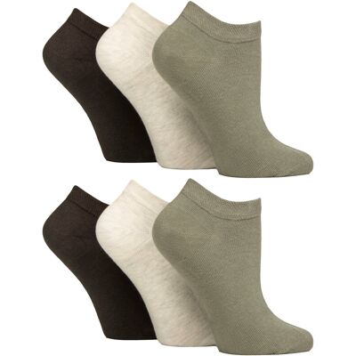 Gentle Grip 6-Pack Diabetische Trainer Sokken voor Vrouwen Extra Brede Enkelsokken 37 - 42 Gentle Grip 6-Pack Diabetische Trainer Sokken voor Vrouwen Extra Brede Enkelsokken 37 - 42