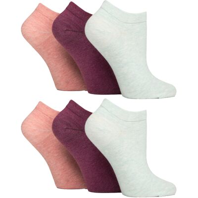 Gentle Grip 6-Pack Diabetische Trainingssokken voor Dames Extra Brede Enkelsokken 37 - 42 Gentle Grip 6-Pack Diabetische Trainingssokken voor Dames Extra Brede Enkelsokken 37 - 42