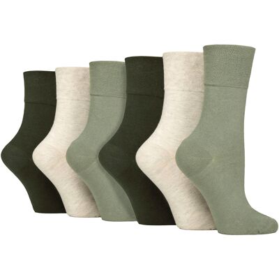 IOMI 6-pack Dames Non-elastische Katoenen Diabetessokken met Naadloze Teen 37 - 42 IOMI 6-pack Dames Non-elastische Katoenen Diabetessokken met Naadloze Teen 37 - 42