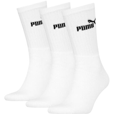 Puma Unisex Volwassen Bemanningsleden Sokken (Pakket van 3) (Wit) 35.5 - 38 Puma Unisex Volwassen Bemanningsleden Sokken (Pakket van 3) (Wit) 35.5 - 38