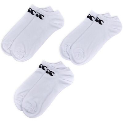 Canterbury Unisex Trainingssokken voor volwassenen (pak van 3) (Wit) 35-36.5 Canterbury Unisex Trainingssokken voor volwassenen (pak van 3) (Wit) 35-36.5