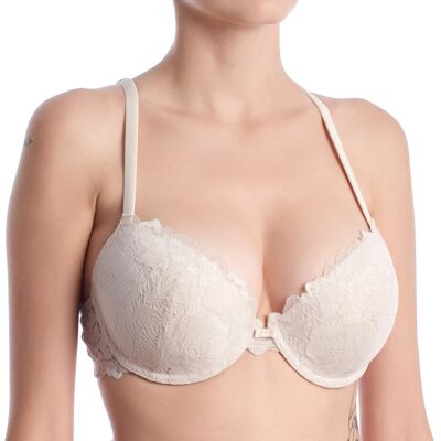 Lormar Dames Ondersteunende Beha met EASYUP-PUSHUP Cups 75C Lormar Dames Ondersteunende Beha met EASYUP-PUSHUP Cups 75C
