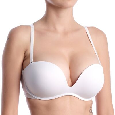 Lormar FREEPLUS Dames Push-Up Beha zonder Draad 80B Lormar FREEPLUS Dames Push-Up Beha zonder Draad 80B