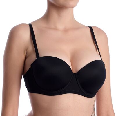 Lormar Vrouwen Ondersteunende Push-up Bh PURA-BANDEAU 80B Lormar Vrouwen Ondersteunende Push-up Bh PURA-BANDEAU 80B