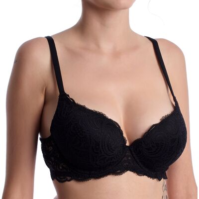 Lormar Dames Balconette Beha PLUNGE-FRIZZANTE 75B Lormar Dames Balconette Beha PLUNGE-FRIZZANTE 75B