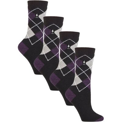 Heat Holders 4 Paar Dames UltraLite Lichtgewicht Thermosokken 37 - 42 Heat Holders 4 Paar Dames UltraLite Lichtgewicht Thermosokken 37 - 42