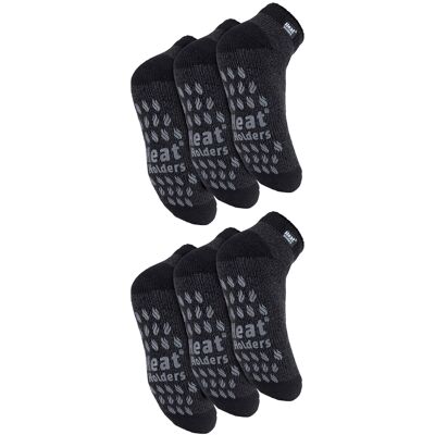 Heat Holders 6 Paar Heren 2.3 TOG Antislip Lage Enkel Thermo Slippersokken 46 - 48 Heat Holders 6 Paar Heren 2.3 TOG Antislip Lage Enkel Thermo Slippersokken 46 - 48