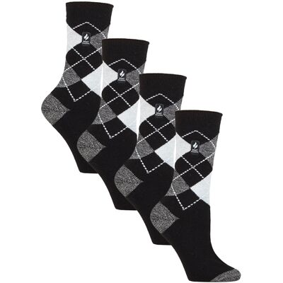 Heat Holders 4 Paar Dames UltraLite Lichte Thermosokken 37 - 42 Heat Holders 4 Paar Dames UltraLite Lichte Thermosokken 37 - 42