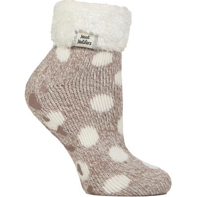 Heat Holders Dames Knuffelige Fluffy Slippersokken met Veer Top 37 - 42 Heat Holders Dames Knuffelige Fluffy Slippersokken met Veer Top 37 - 42