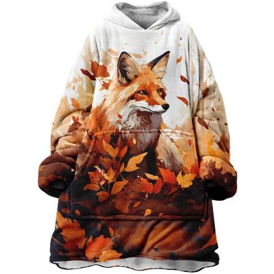 Mr. Gugu & Miss Go "Autumn Fox fm" Knuffeltrui Huggie One Size Mr. Gugu & Miss Go "Autumn Fox fm" Knuffeltrui Huggie One Size