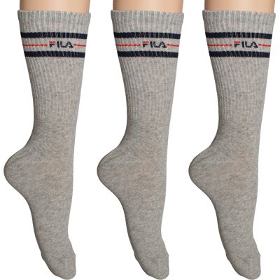 Fila Verpakking van 3 Paar Lange Sportsocken voor Mannen en Vrouwen F9092 40 - 42 Fila Verpakking van 3 Paar Lange Sportsocken voor Mannen en Vrouwen F9092 40 - 42