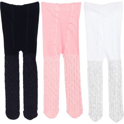 Vignoni 3-Pack Perfecte Pasvorm Panty's 85363 voor Baby 6-12M / 63-80cm Vignoni 3-Pack Perfecte Pasvorm Panty's 85363 voor Baby 6-12M / 63-80cm