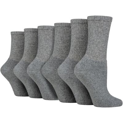 SockShop TORE 6-pack Dames Effen Crew Sport Sokken - Zachte Katoenen Dagelijkse Sneakersokken 37 - 42 SockShop TORE 6-pack Dames Effen Crew Sport Sokken - Zachte Katoenen Dagelijkse Sneakersokken 37 - 42