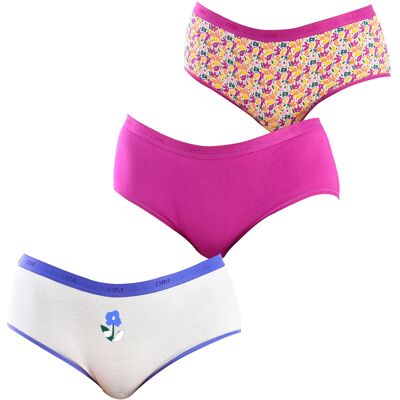 Dim Pack-3 Lot New York Culottes met binnenvoering D4C20 S Dim Pack-3 Lot New York Culottes met binnenvoering D4C20 S
