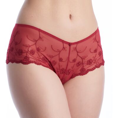 Selene GALA Dames Huwelijksonderbroek, Culotte Style, String Effect met Kousenbanden M Selene GALA Dames Huwelijksonderbroek, Culotte Style, String Effect met Kousenbanden M