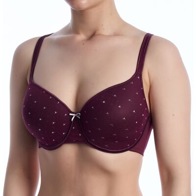 Selene DALIA Dames Plus Size Ondersteunende Padded Beha 80D Selene DALIA Dames Plus Size Ondersteunende Padded Beha 80D