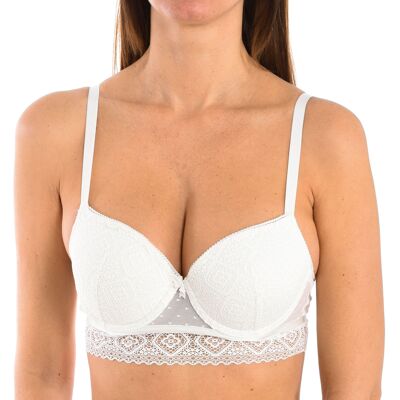Selene AMAYA Dames Kant Ondersteunende Push-Up Beha 85B Selene AMAYA Dames Kant Ondersteunende Push-Up Beha 85B