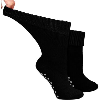 Dr.Socks Dames Extra Brede Winterbedkousen met Grip Antislip Thermische Slaapkousen 37 - 42 Dr.Socks Dames Extra Brede Winterbedkousen met Grip Antislip Thermische Slaapkousen 37 - 42