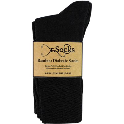 Dr.Socks 4-Pakkette Dames Bamboe Diabetessokken Zachte Ademende Niet-Bindende Sokken 37 - 42 Dr.Socks 4-Pakkette Dames Bamboe Diabetessokken Zachte Ademende Niet-Bindende Sokken 37 - 42